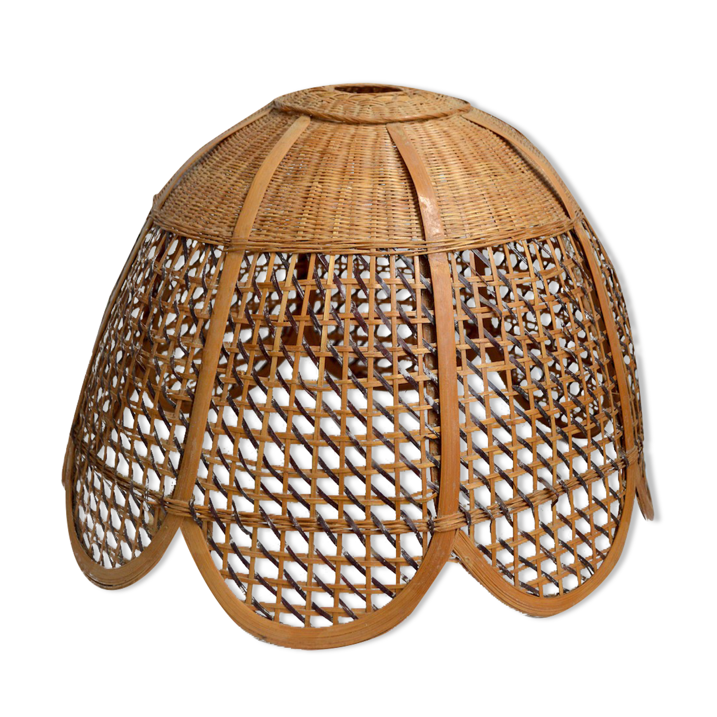 Vintage flower lampshade