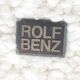 Ensemble de 2 chaises club et 1 pouf par rolf benz
