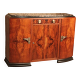 1930s art deco style walnut sideboard