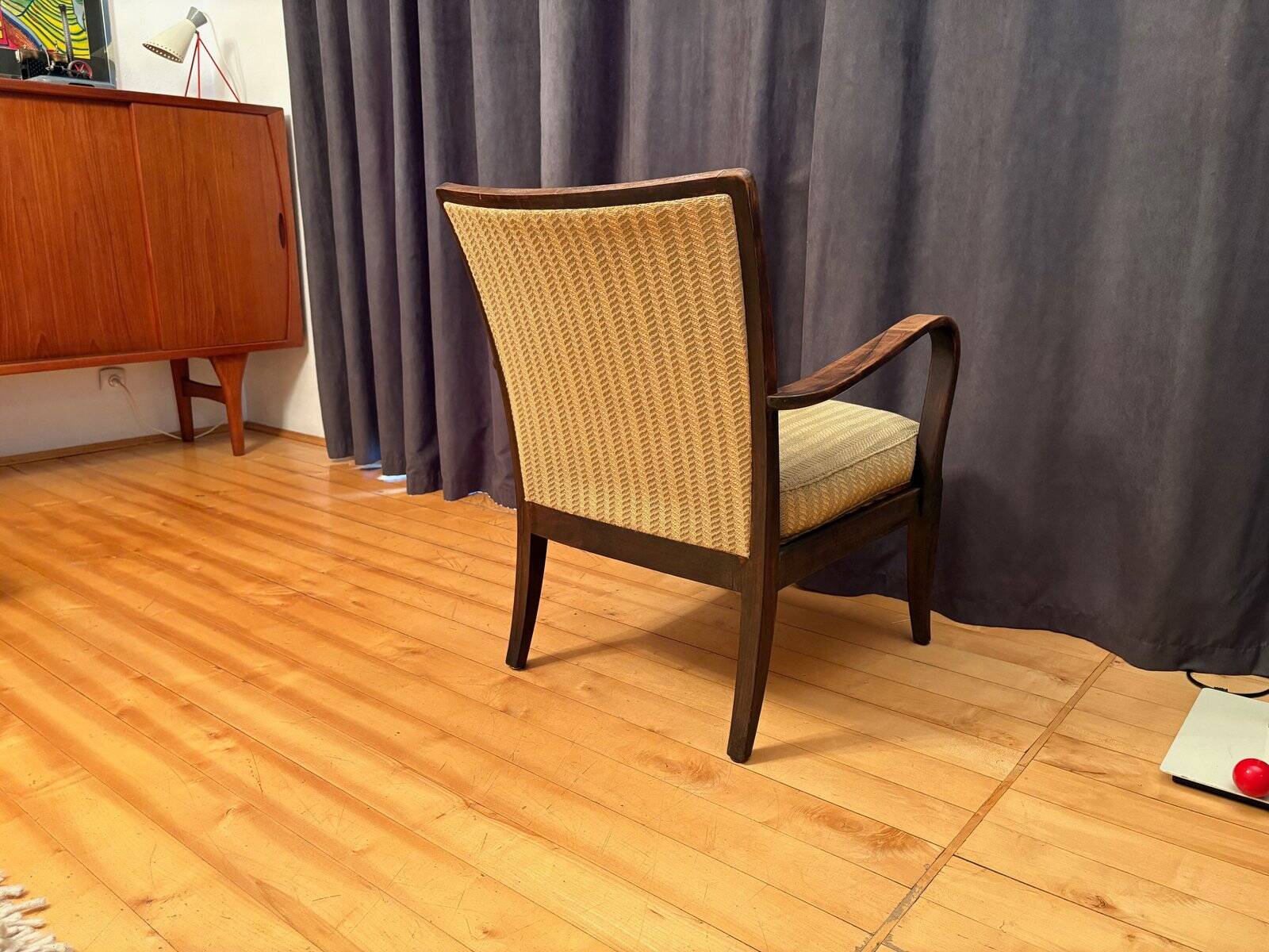 Vintage German armchair by Wilhelm Knoll, 1950s