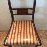 Suite de 5 chaises de table