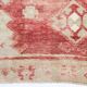 3x9 Red & Beige Geometric Pattern Persian Runner Rug, 80x280Cm