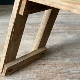 Stepladder decorated in old oak