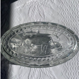 Cow butter dish