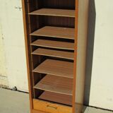Golden oak filing cabinet