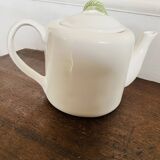 Fruit pattern slip teapot