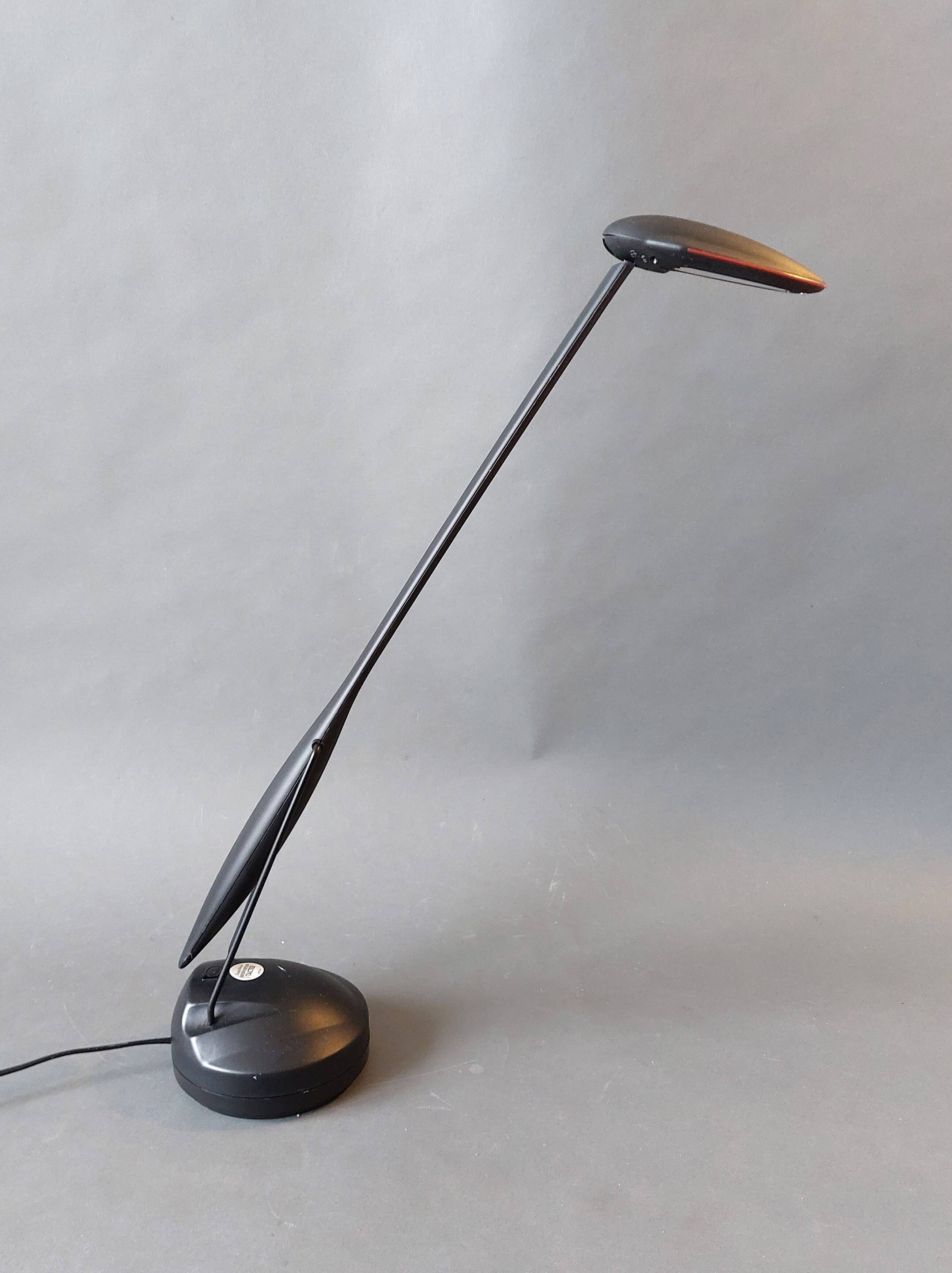 Unilux tactile pendulum lamp 1980.