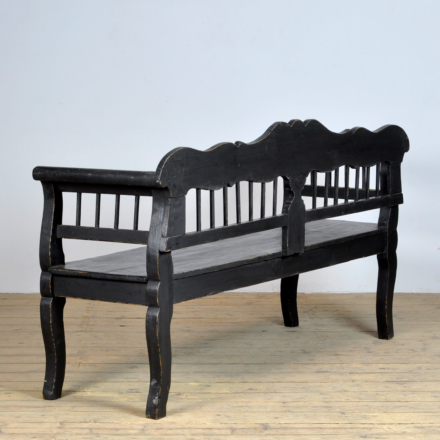 Antique Pine Bench, 1920s