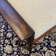 Armchair & Ottoman Hans Olsen – Vatne Møbler Denmark, 1960 Rosewood