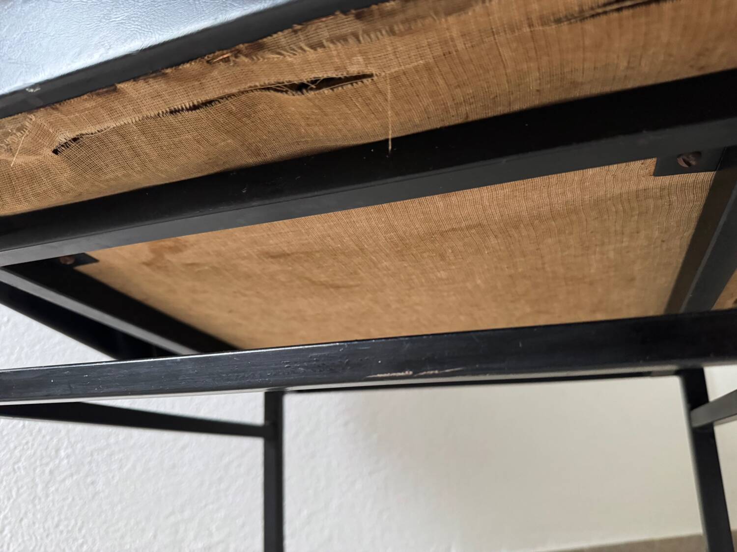 Black armchair, 50s design