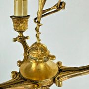 Barbedienne (attributed to), pair of candelabra with storks