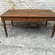 Oak farm table with two extensions
