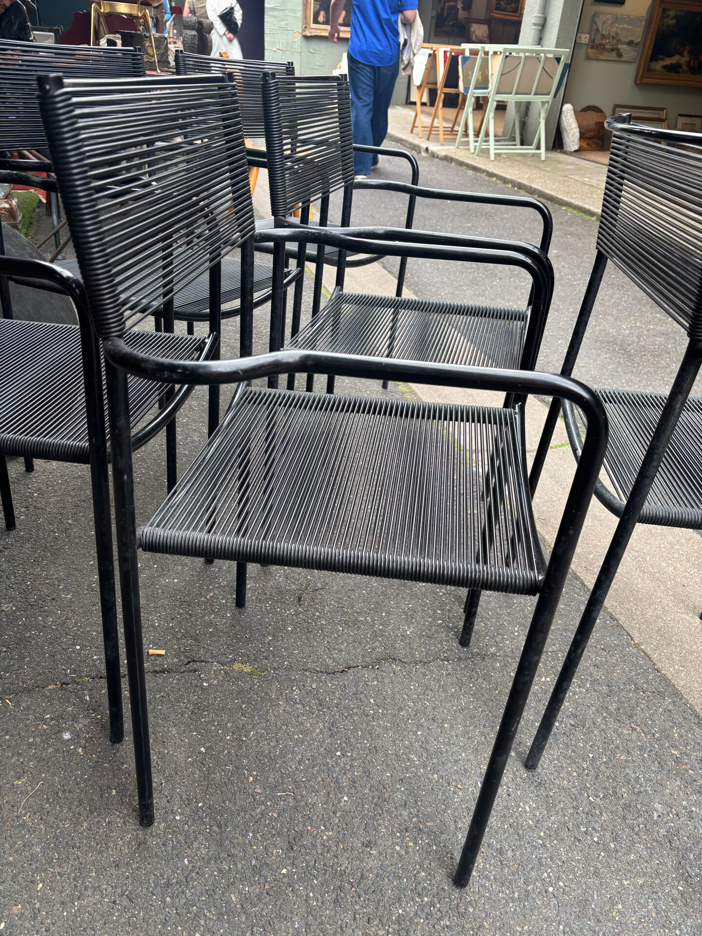 Fauteuil "spaghett" de Giandomenico Belotti pour Alias