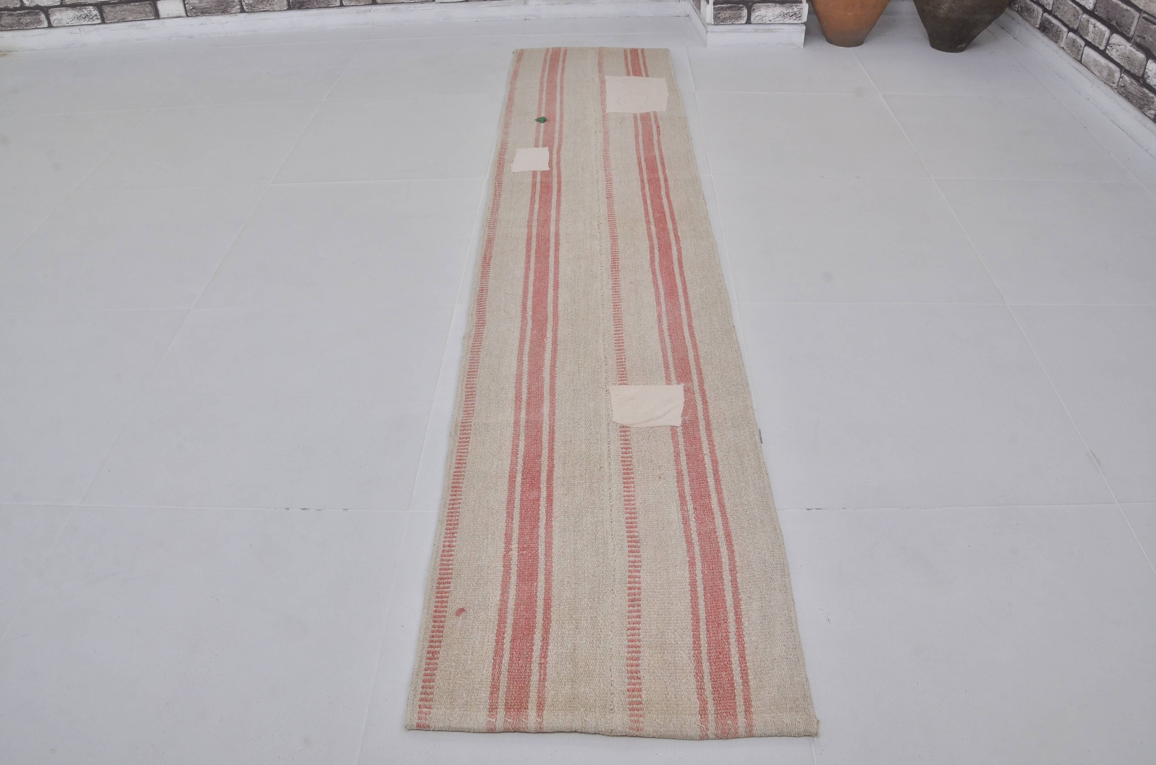 Decorative Anatolian Hemp Runner sku 3945