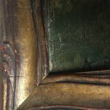 Painting "Riverside TreeScape" by Auguste Alfred Rubé (1815-1899)