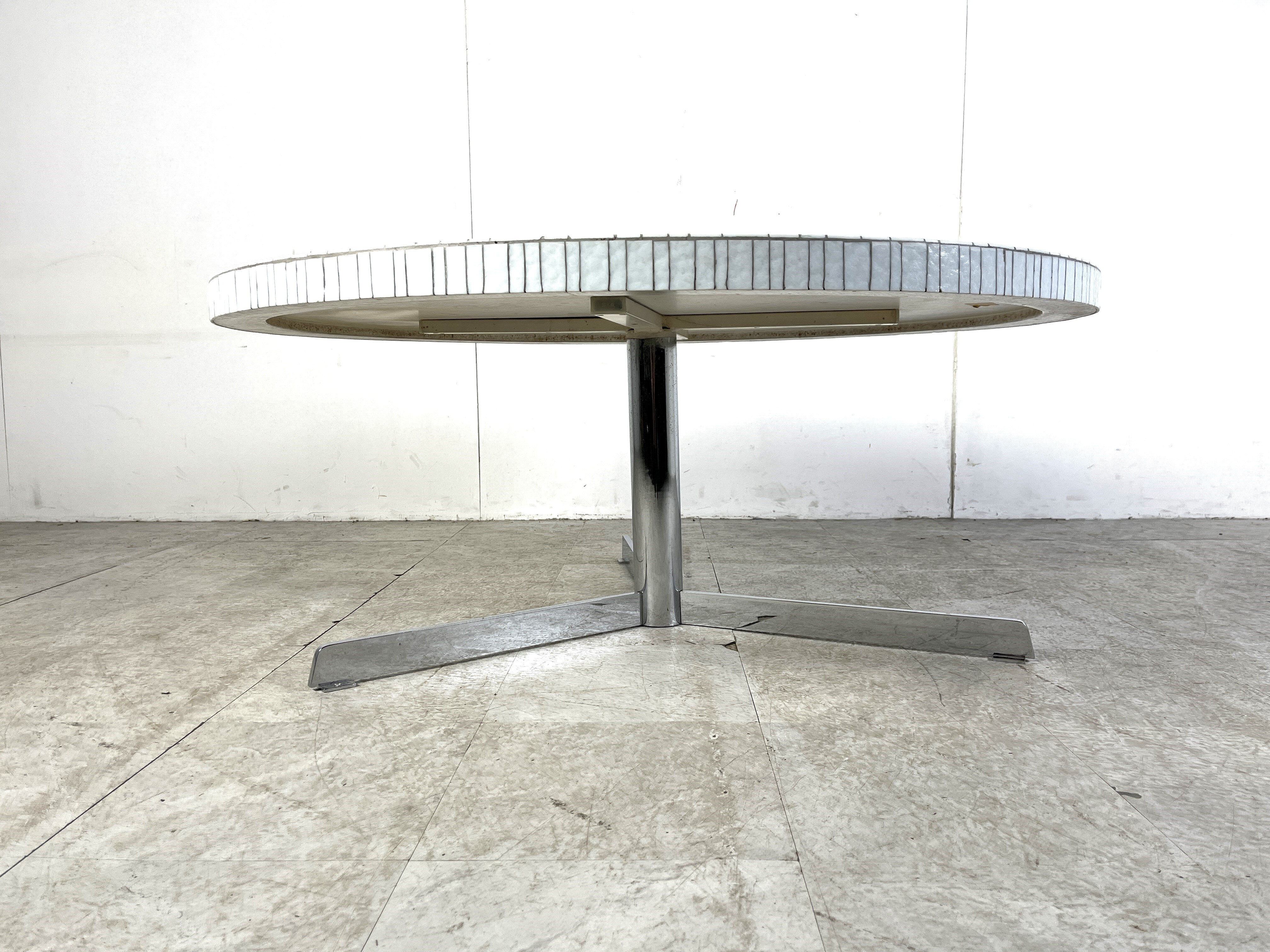 Vintage ceramic mosaic coffee table by Heinz Lilienthal, 1960s