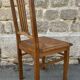 Pair of caned chairs Art Nouveau, 1900