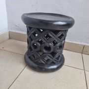 Tabouret Bamiléké africain tribal