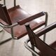 MG5 dining chairs in cognac leather and chrome by Mart Stam & Marcel Breuer, 1960s
