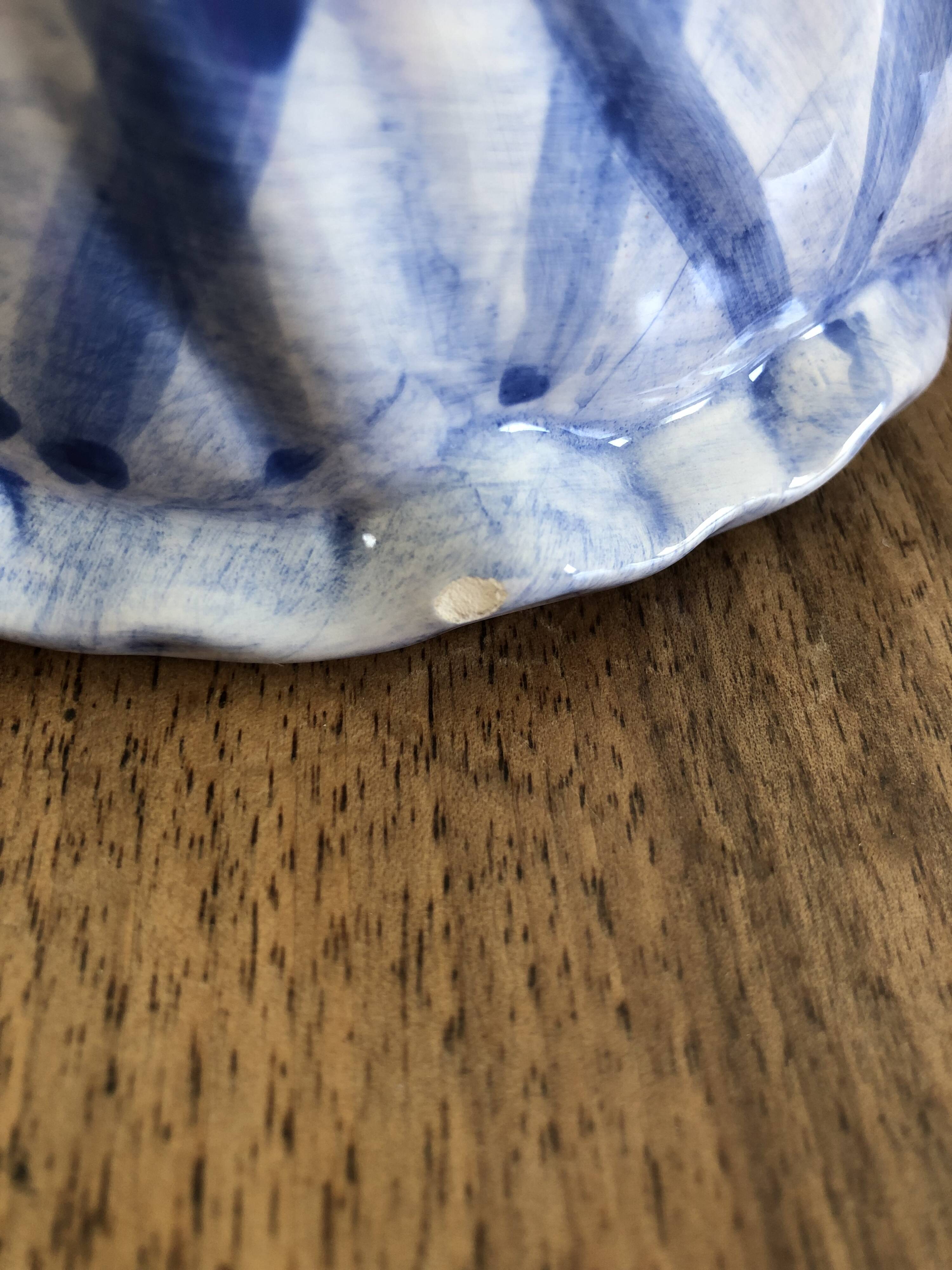 L.Dake & ZN Amsterdam ceramic barbotine teapot