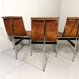 ICF De Padova T-chairs by Katavolos, Kelley and Littell, Italy 1950’s