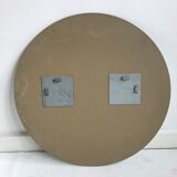 Beveled mirror round 60cm