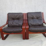 Paire de fauteuils, Danemark, années 1970