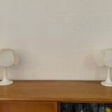Pair of table lamp feet tulip Design Zicoli