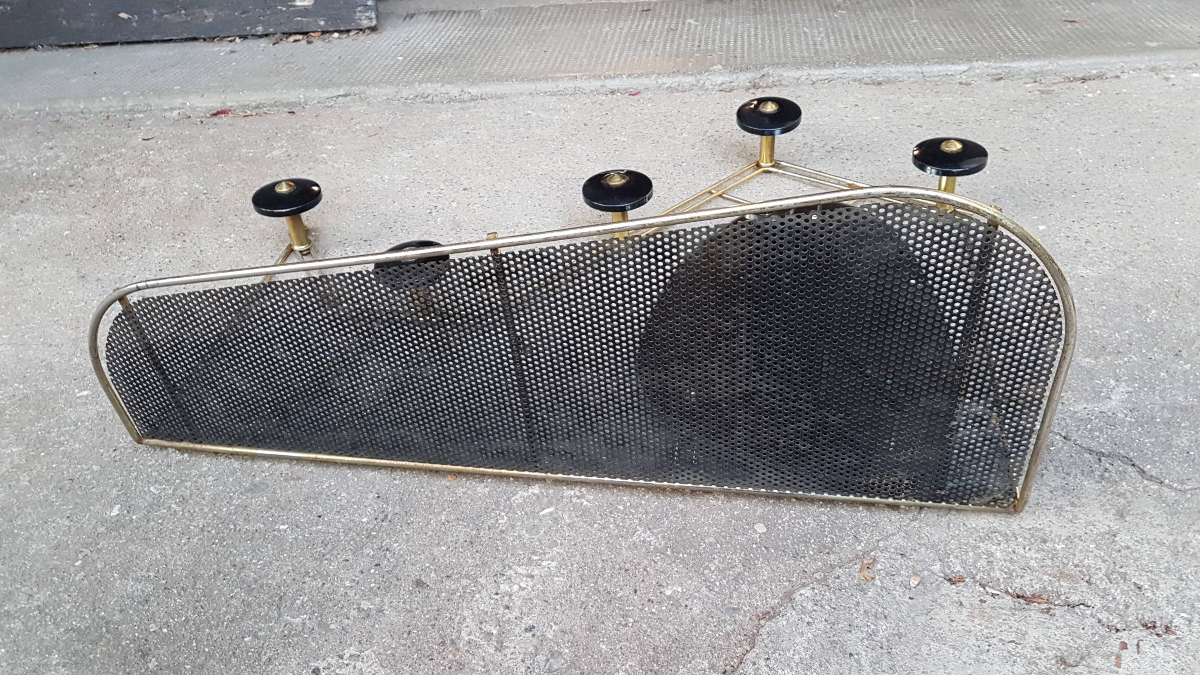 Mirror door perforated jacket vintage kitsch 68x50cm