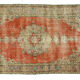 Anatolian handmade vintage rug 265 cm x 160 cm