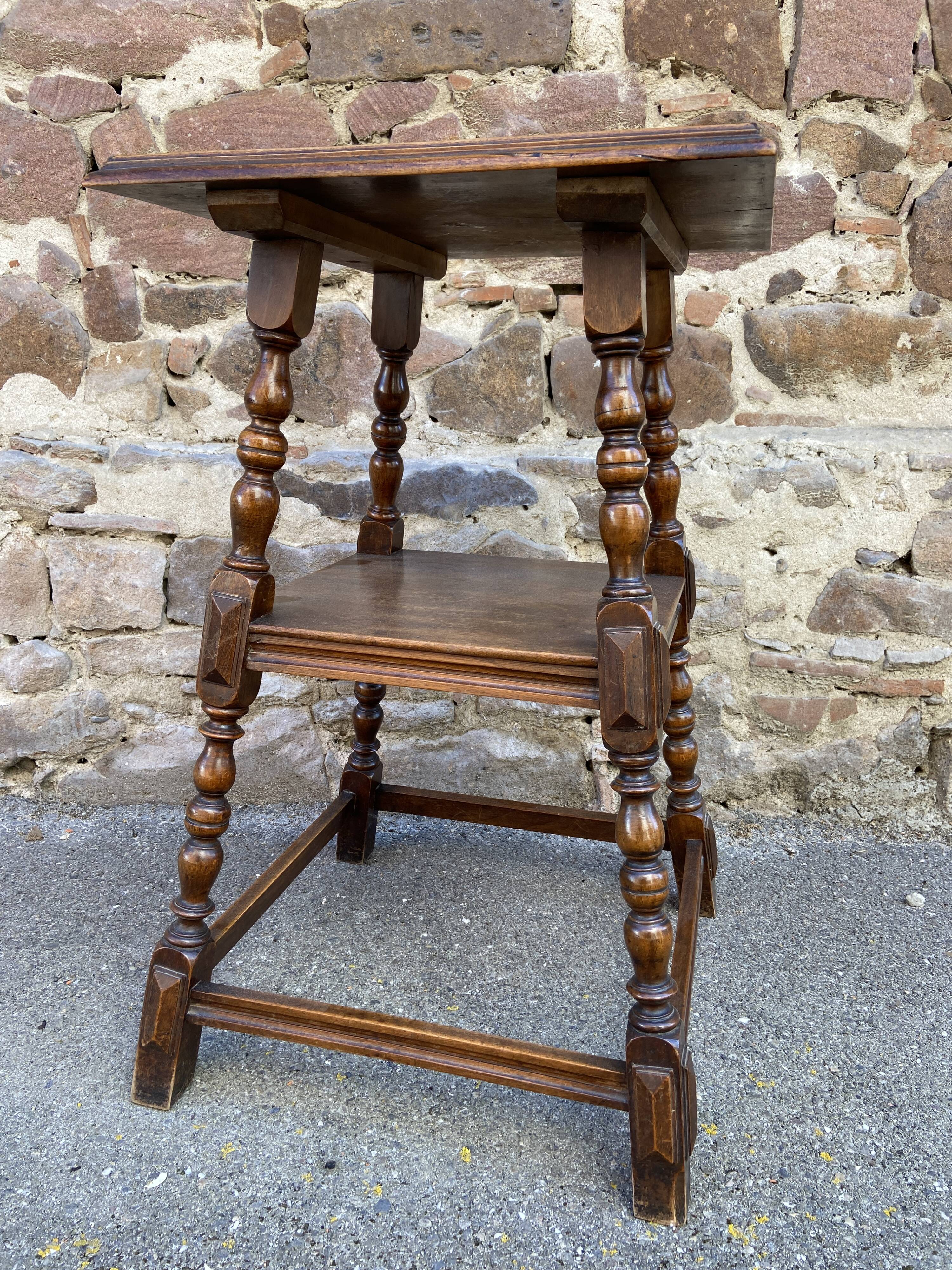 Art Deco 1930 Walnut Bench