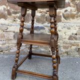 Art Deco 1930 Walnut Bench