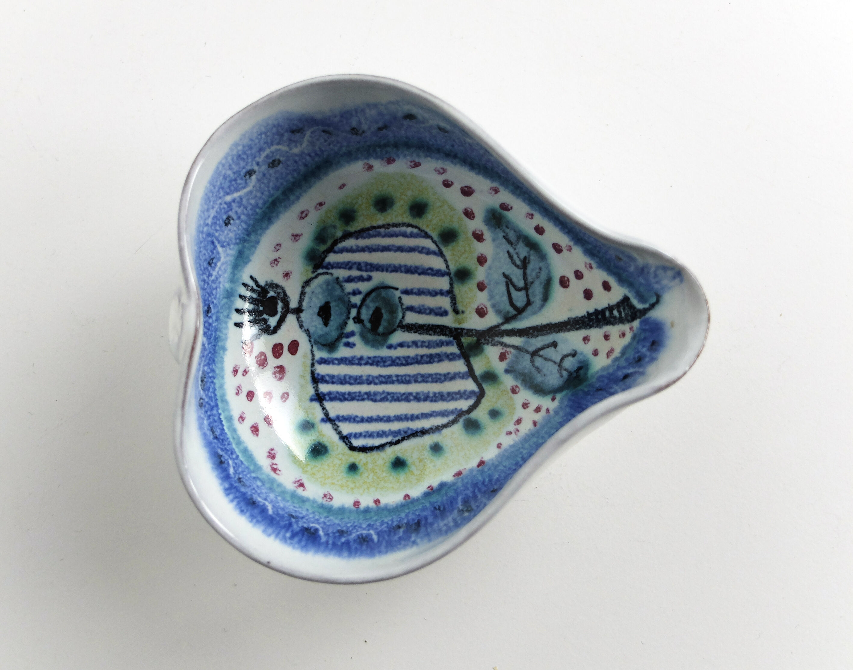 Ceramic cut by Jane Wahlstedt & Nils Larsson, Janikeramik, Sweden, 1950-60s