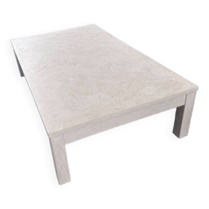 Table basse en travertin, - grande