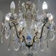 Louis XV style chandelier with pendants