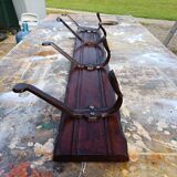Vintage school coat rack