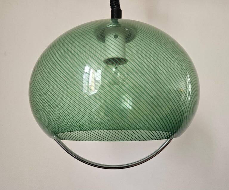 Midcentury Pendant Meblo, designed by Harvey Guzzini, Italy, 1970s