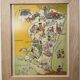 Vintage poster illustrated map of Alsace 1945 - JP Pinchon