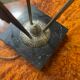 Art Deco period lamp signed Muller