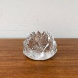 Nimbus Glass Candle Holder by Berit Johansson for Orrefors, Sweden, 1970s