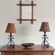 Mid-20th Century Spanish Hand-Forged Wrought Iron Table Lamps