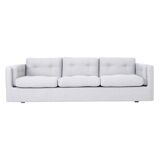 Canapé bergen gris colombe, design scandinave