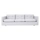 Canapé bergen gris colombe, design scandinave