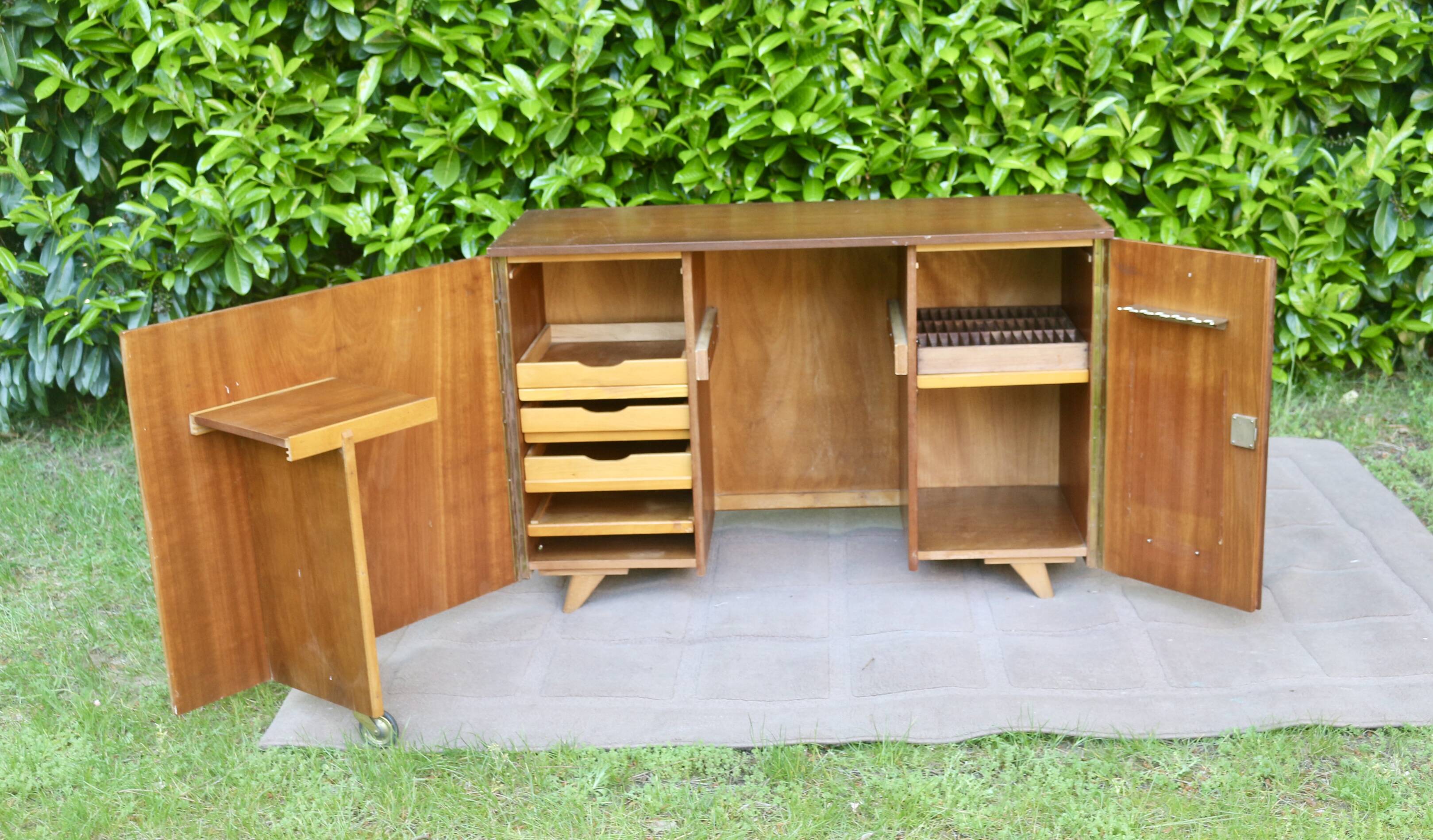 Magic Box desk by Mummenthaler and Meier, Switzerland, 1960s.