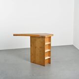 Bar by Charlotte Perriand, Aiguille Rouge Residence, Arc 2000, circa 1979