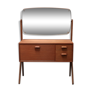 Coiffeuse scandinave en teck avec