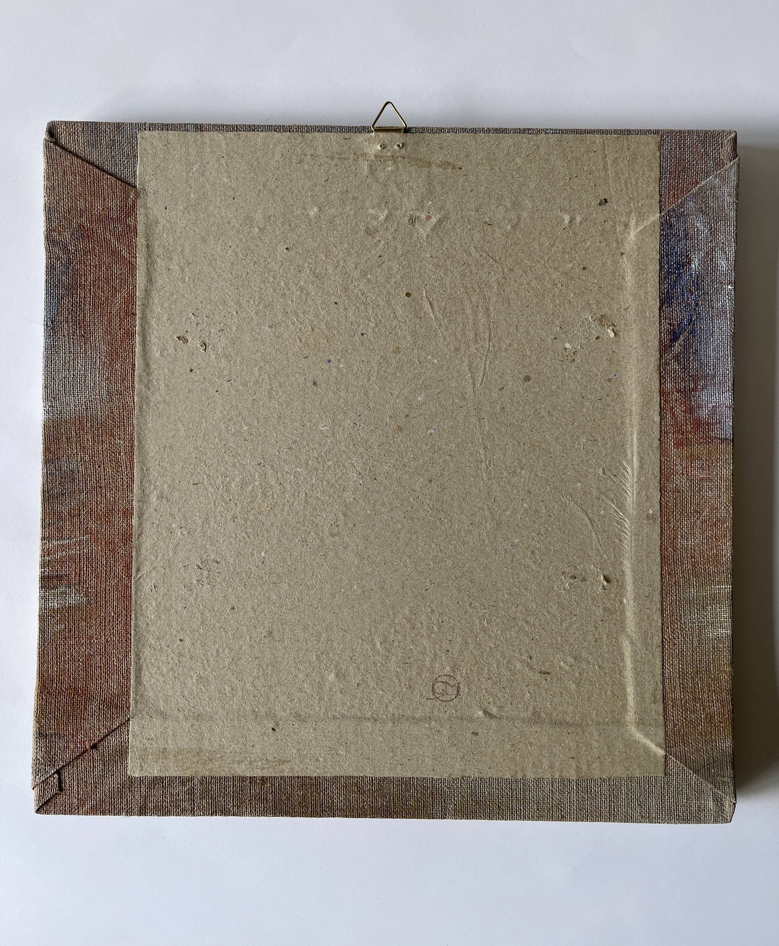 Oil on canvas landscape signed Gouny and Marange