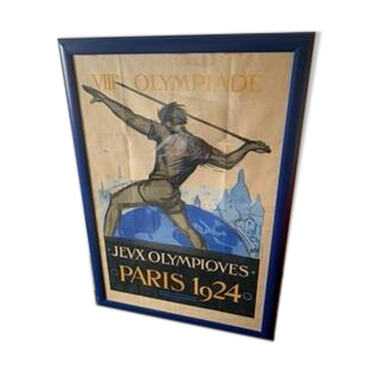 Original Poster for the 1924 Paris Olympic Games
