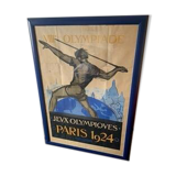 Original Poster for the 1924 Paris Olympic Games