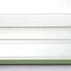 Art Deco mirror, glass & exotic wood courtesy tray. 1930s